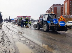 Аварийный ямочный ремонт планируется завершить в Бердске к 1 мая